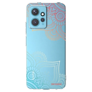 Picasee silikonska prozirna maskica za Xiaomi Redmi Note 12 4G - Flowers pattern