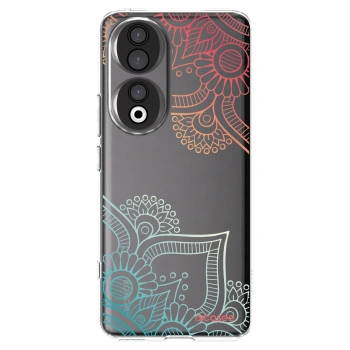 Picasee silikonska prozirna maskica za Honor 90 5G - Flowers pattern