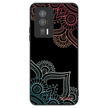 Maskica za Xiaomi Poco F5 Pro 5G - Flowers pattern