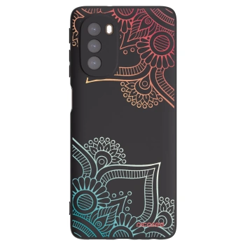 Maskica za Motorola Moto G51 - Flowers pattern
