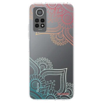 Picasee silikonska prozirna maskica za Xiaomi Redmi Note 12 Pro 4G - Flowers pattern