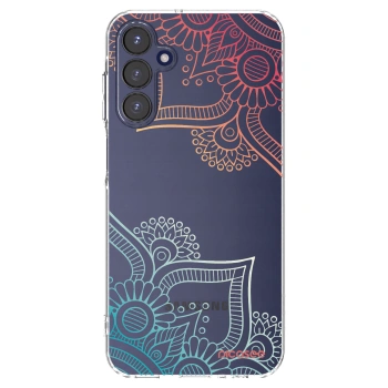 Picasee silikonska prozirna maskica za Samsung Galaxy A15 A155F 4G - Flowers pattern