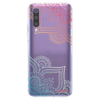 Picasee silikonska prozirna maskica za Xiaomi Mi 9 - Flowers pattern