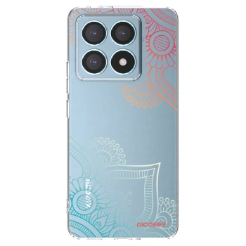 Picasee silikonska prozirna maskica za Xiaomi 14T Pro - Flowers pattern