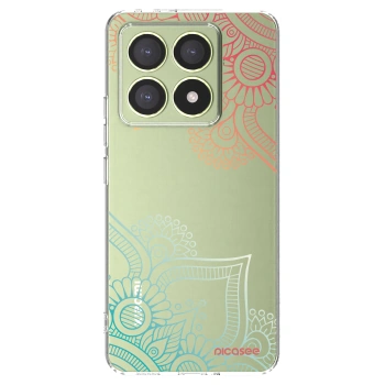 Picasee silikonska prozirna maskica za Xiaomi 14T - Flowers pattern