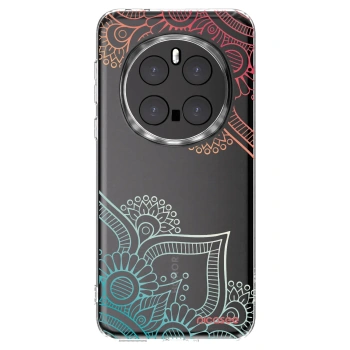Picasee silikonska prozirna maskica za Honor Magic7 Pro 5G - Flowers pattern