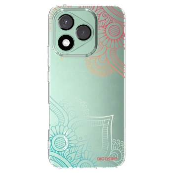 Picasee silikonska prozirna maskica za Honor 400 Lite 5G - Flowers pattern