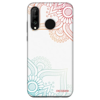 Maskica za Huawei P30 Lite - Flowers pattern