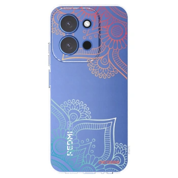 Picasee silikonska prozirna maskica za Xiaomi Redmi 15C 4G - Flowers pattern