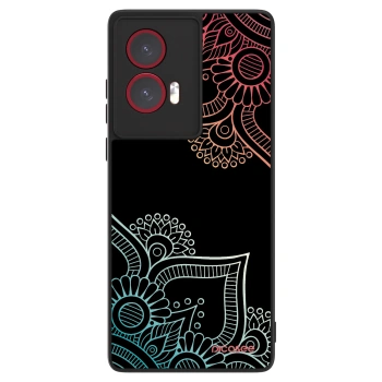 Maskica za Motorola Edge 50 Fusion - Flowers pattern