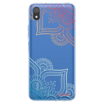 Picasee silikonska prozirna maskica za Xiaomi Redmi 7A - Flowers pattern