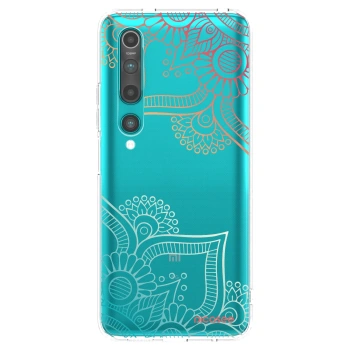 Picasee silikonska prozirna maskica za Xiaomi Mi 10 - Flowers pattern