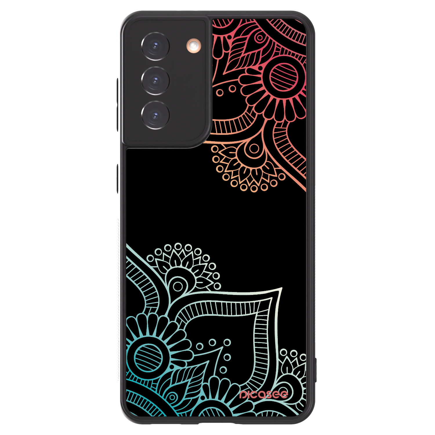 Picasee ULTIMATE CASE za Samsung Galaxy S21 5G G991B - Flowers pattern