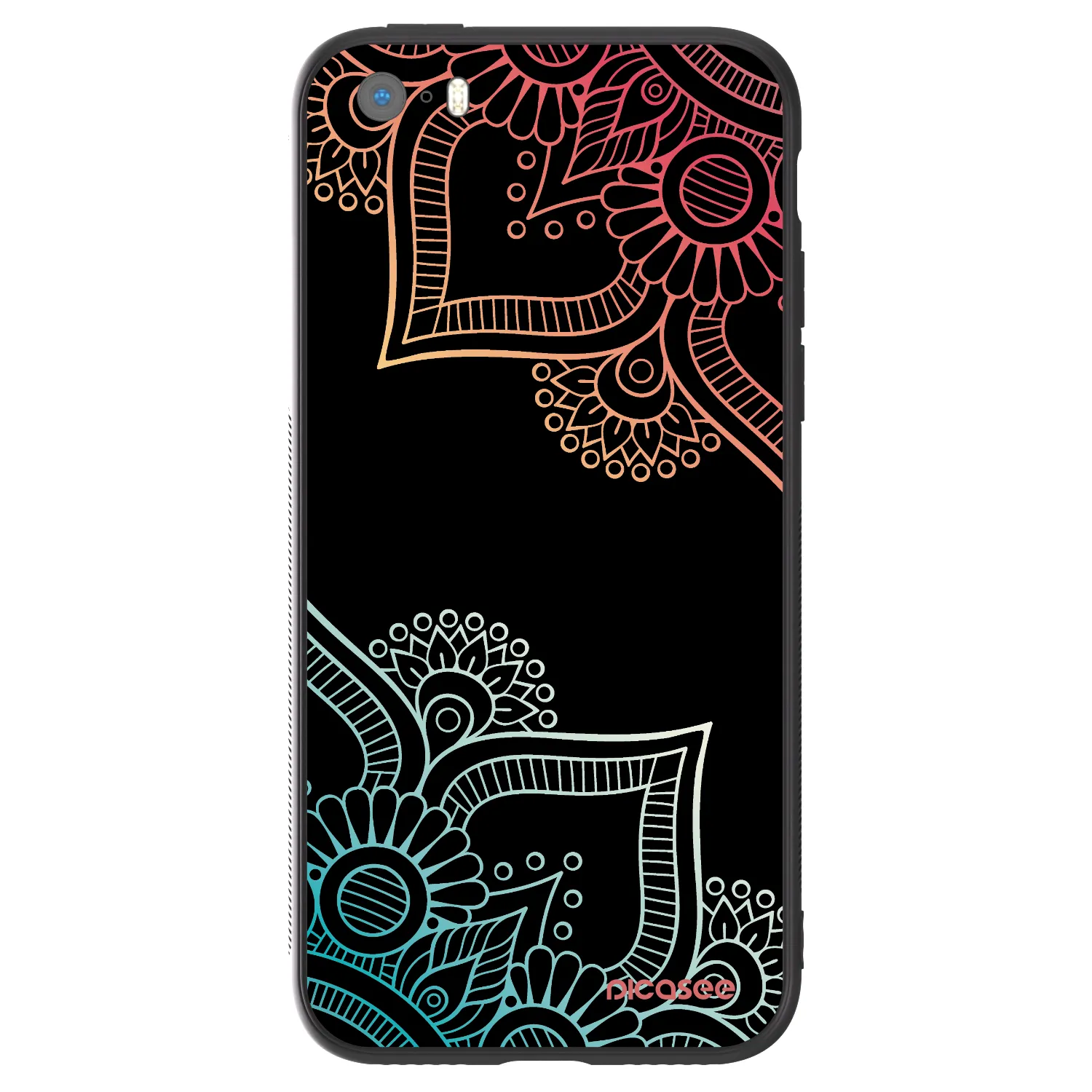 Picasee ULTIMATE CASE za Apple iPhone 5/5S/SE - Flowers pattern
