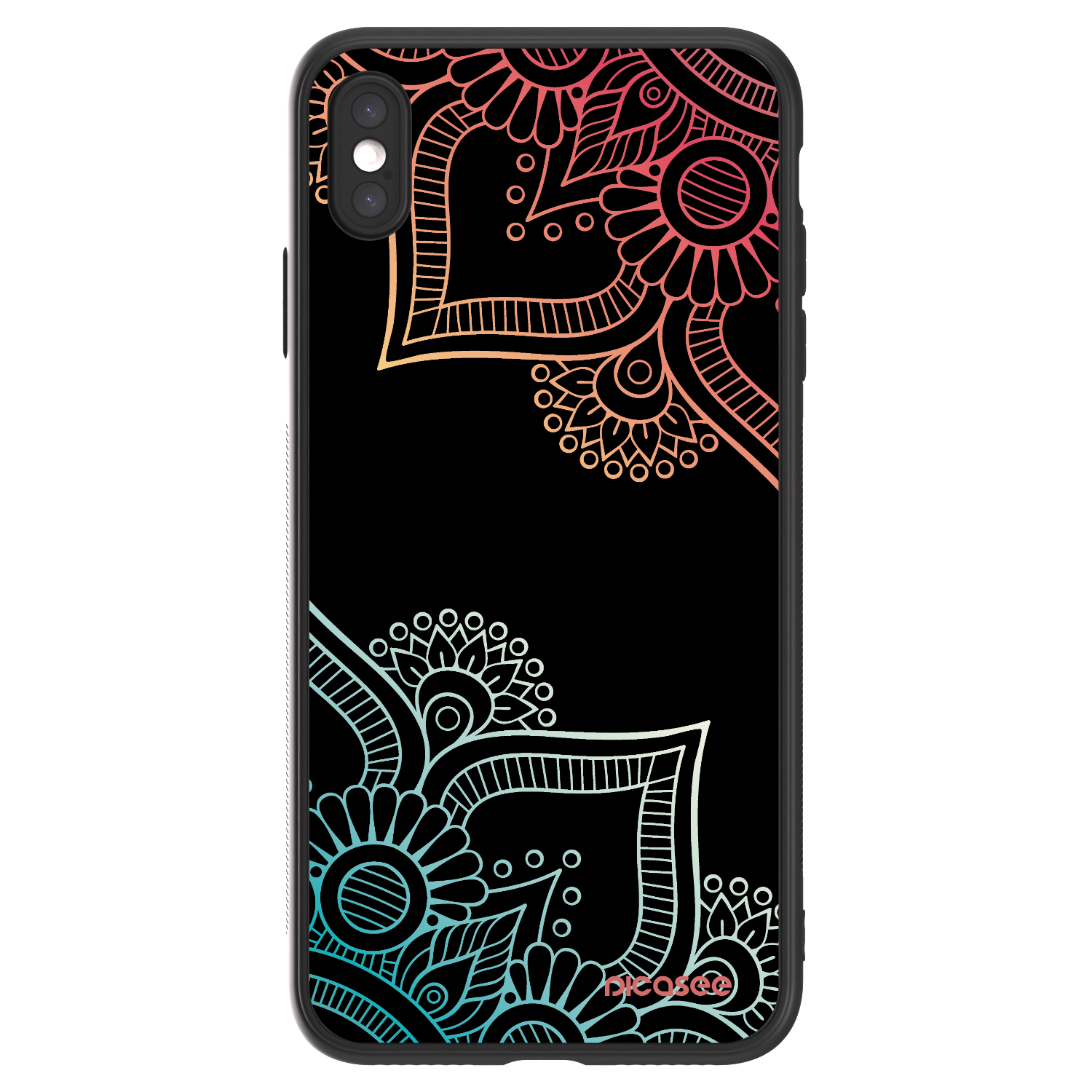Picasee ULTIMATE CASE za Apple iPhone XS Max - Flowers pattern