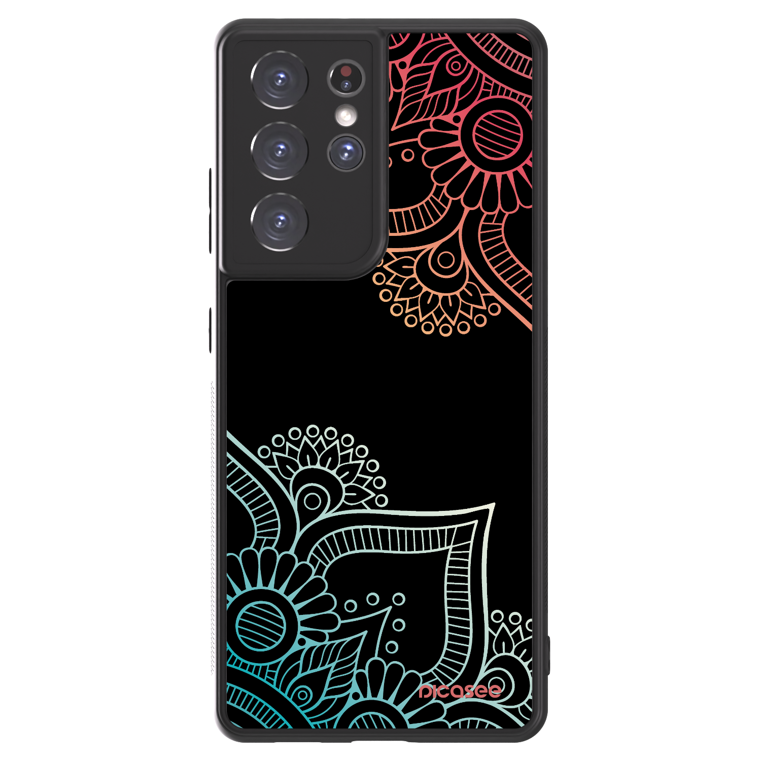 Picasee ULTIMATE CASE za Samsung Galaxy S21 Ultra 5G G998B - Flowers pattern