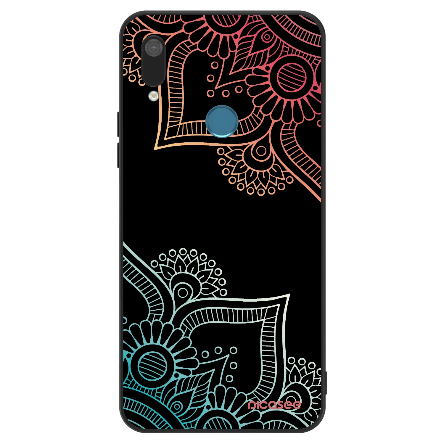 Picasee ULTIMATE CASE za Huawei Y7 2019 - Flowers pattern