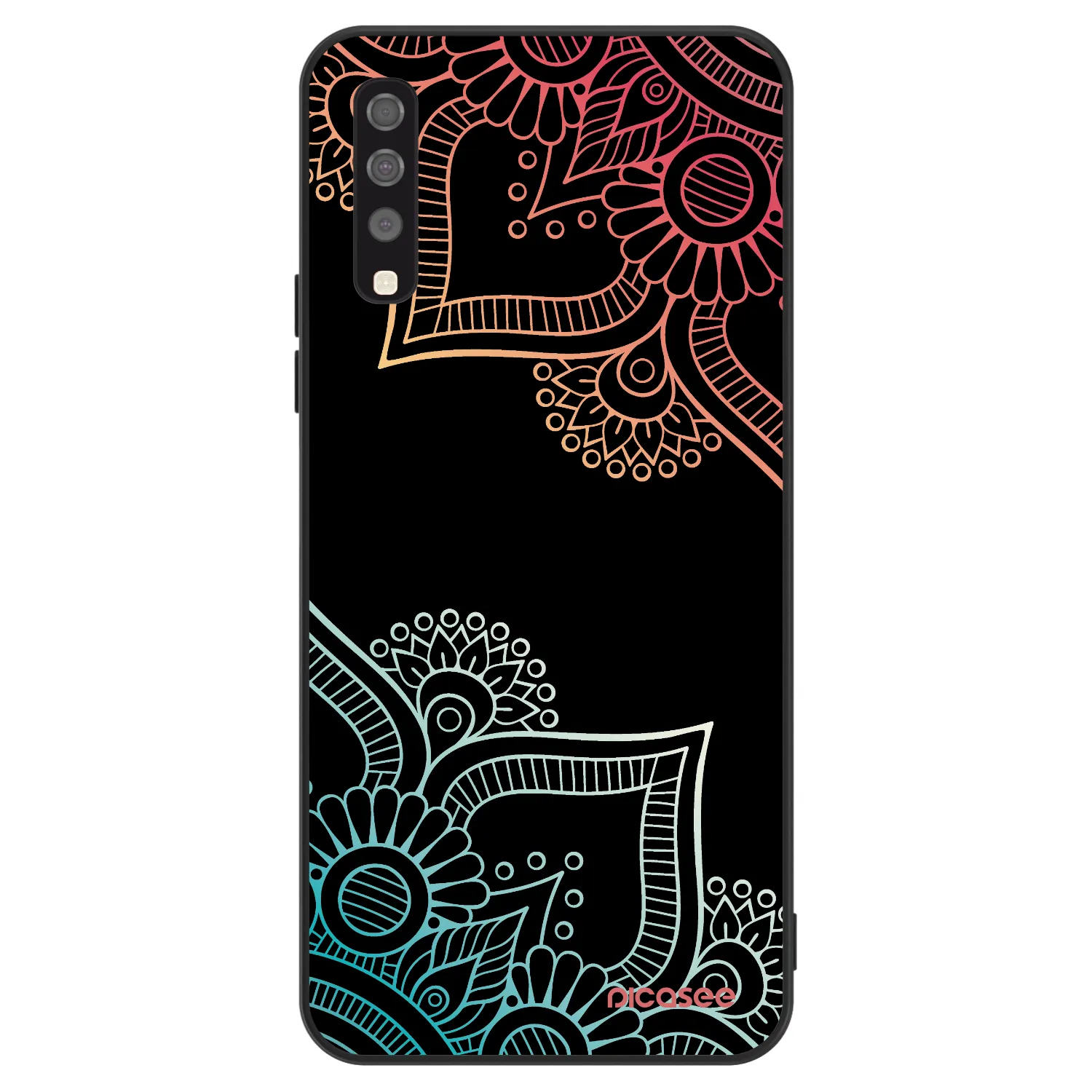 Picasee ULTIMATE CASE za Samsung Galaxy A70 A705F - Flowers pattern