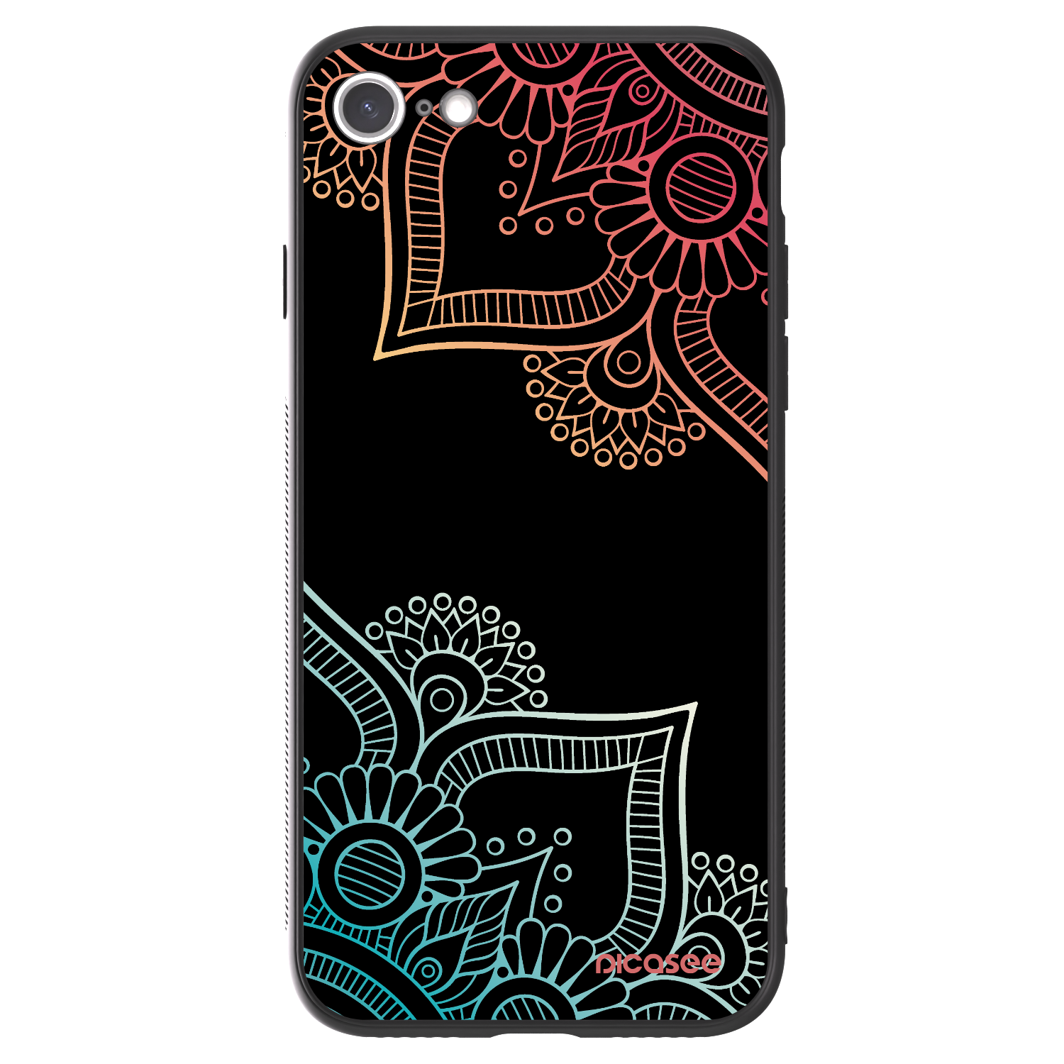 Picasee ULTIMATE CASE za Apple iPhone SE 2020 - Flowers pattern