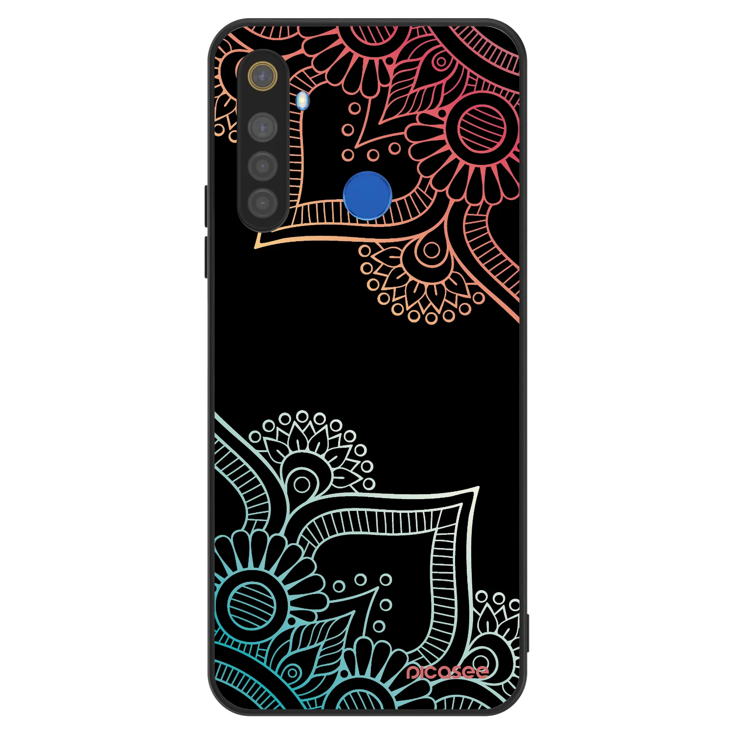 Picasee ULTIMATE CASE za Realme 5 - Flowers pattern