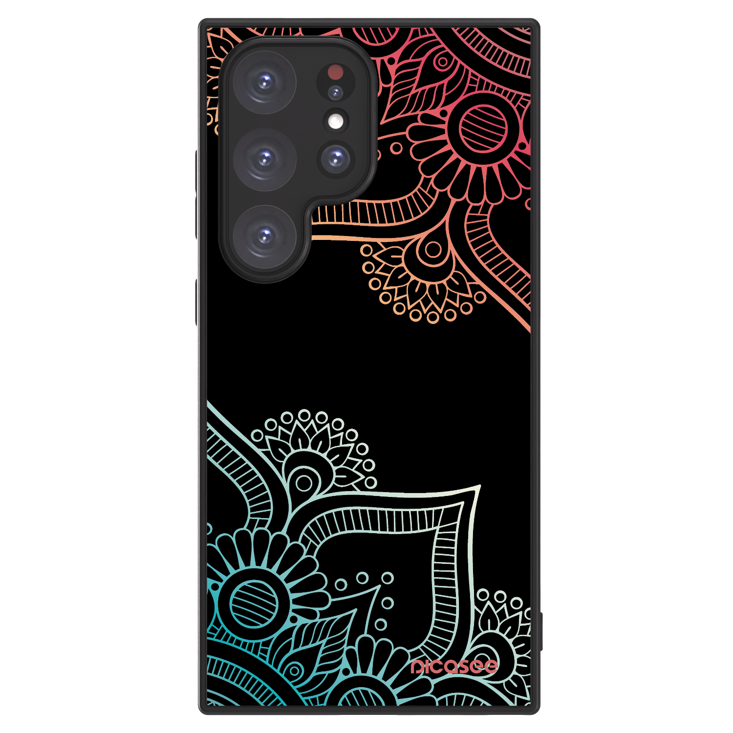 Picasee ULTIMATE CASE PowerShare za Samsung Galaxy S24 Ultra S928B 5G - Flowers pattern