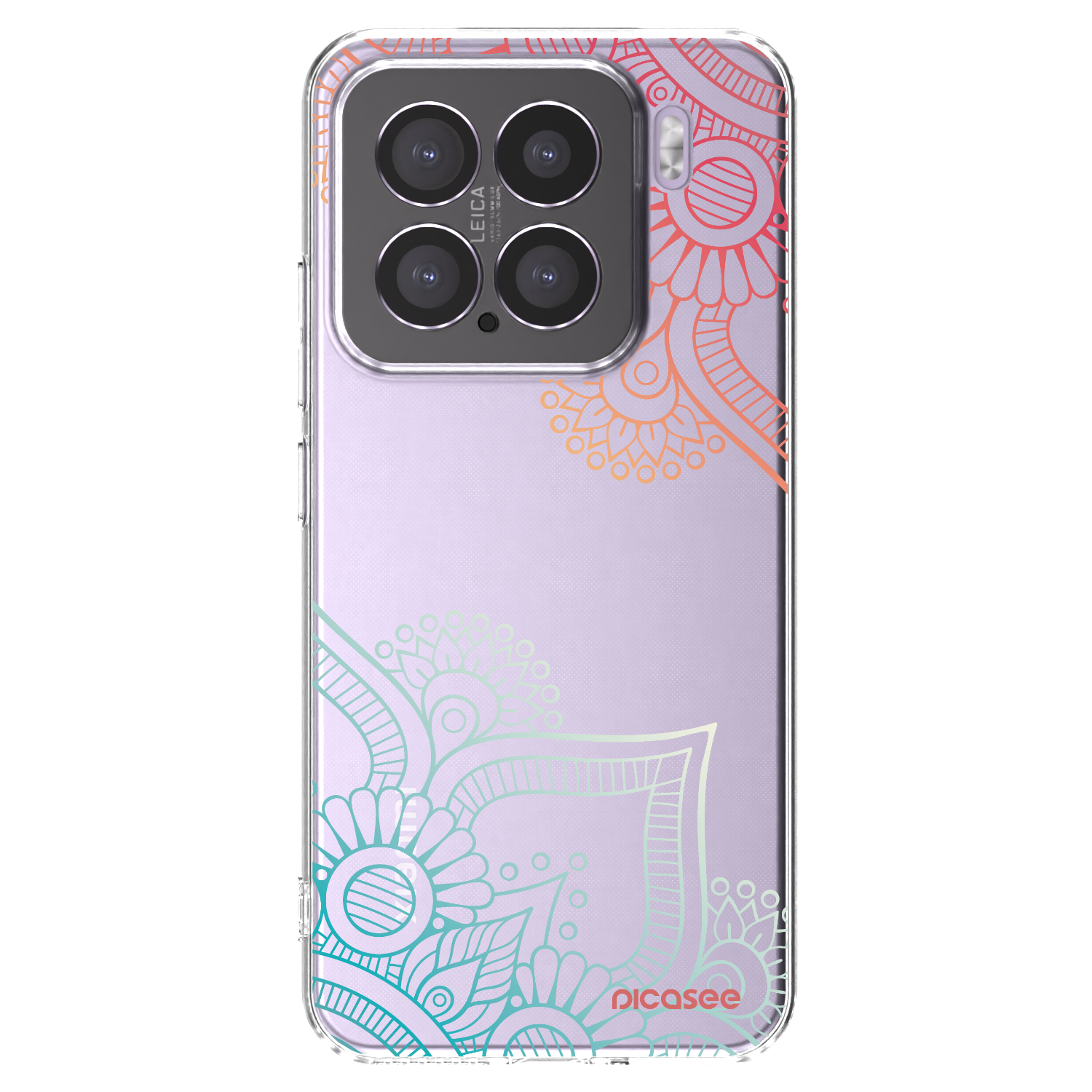 Picasee silikonska prozirna maskica za Xiaomi 15 - Flowers pattern