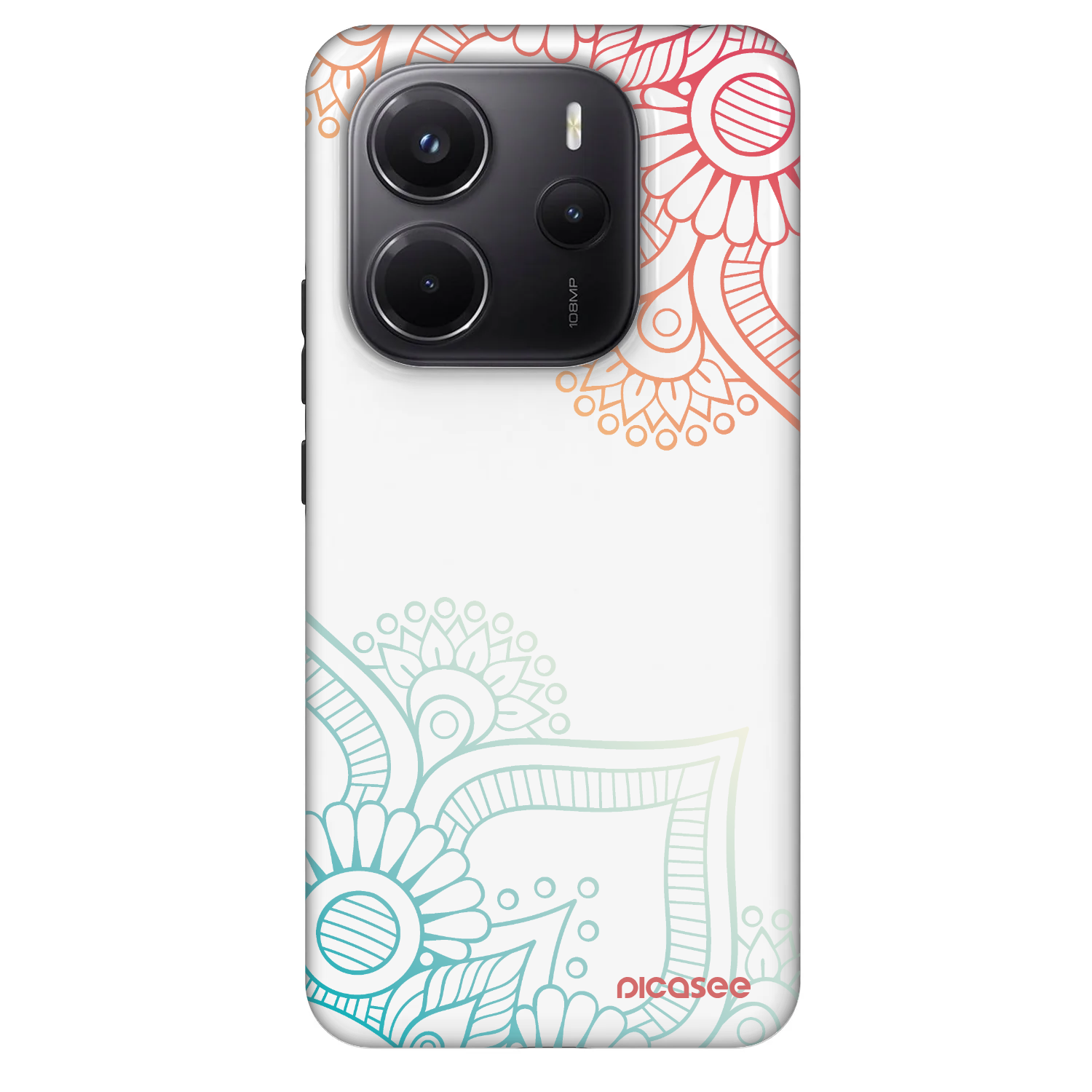 Picasee Fashion Case za Xiaomi Redmi Note 14 5G - Flowers pattern
