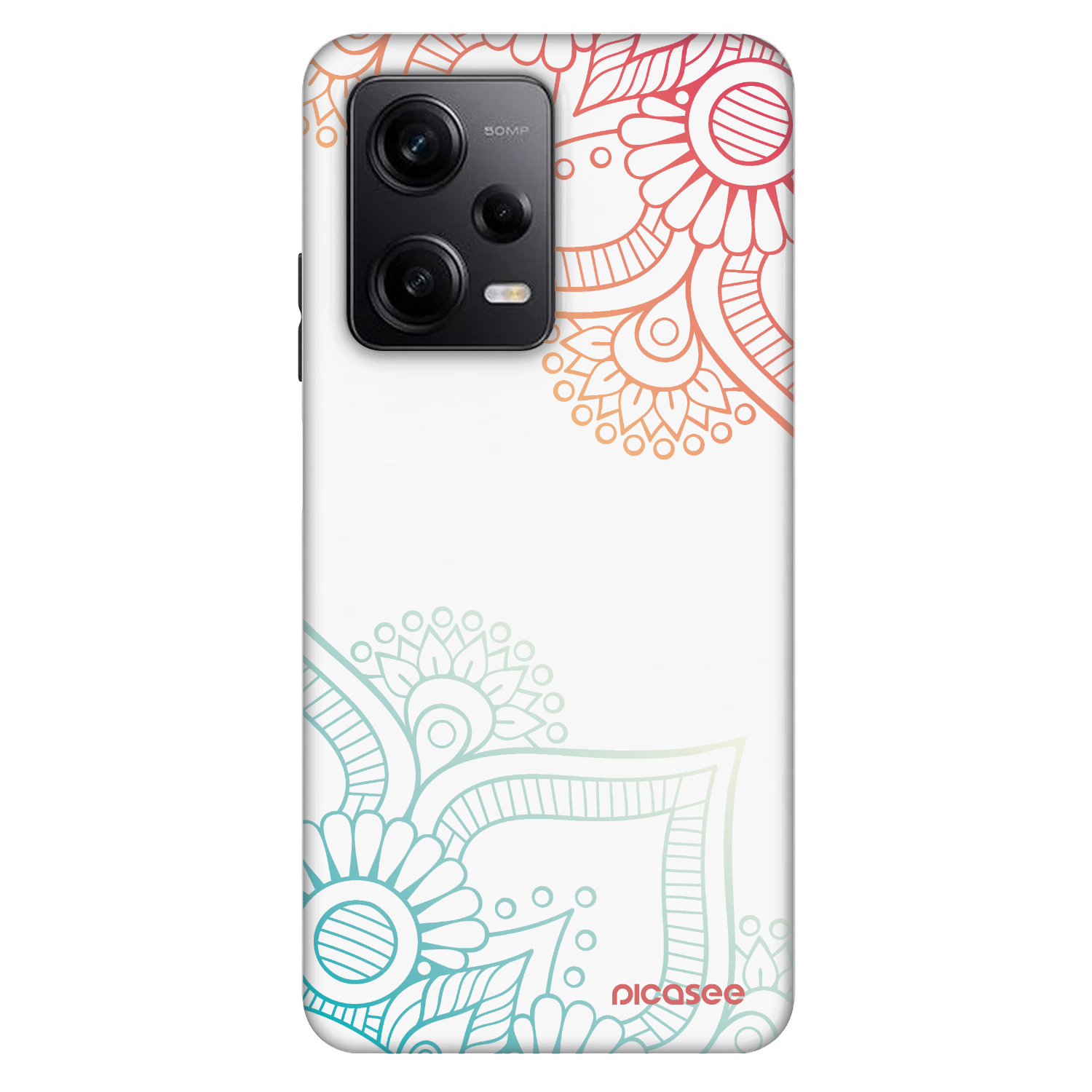 Picasee Fashion Case za Xiaomi Redmi Note 12 Pro+ 5G - Flowers pattern