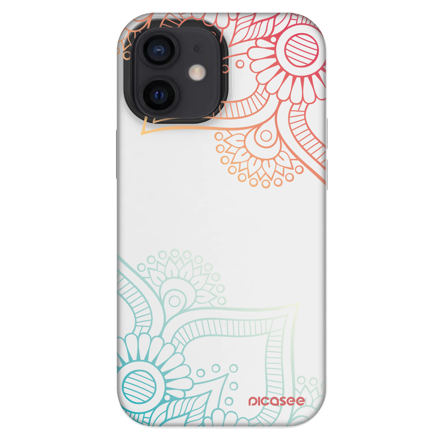 Picasee Fashion Case za Apple iPhone 12 mini - Flowers pattern