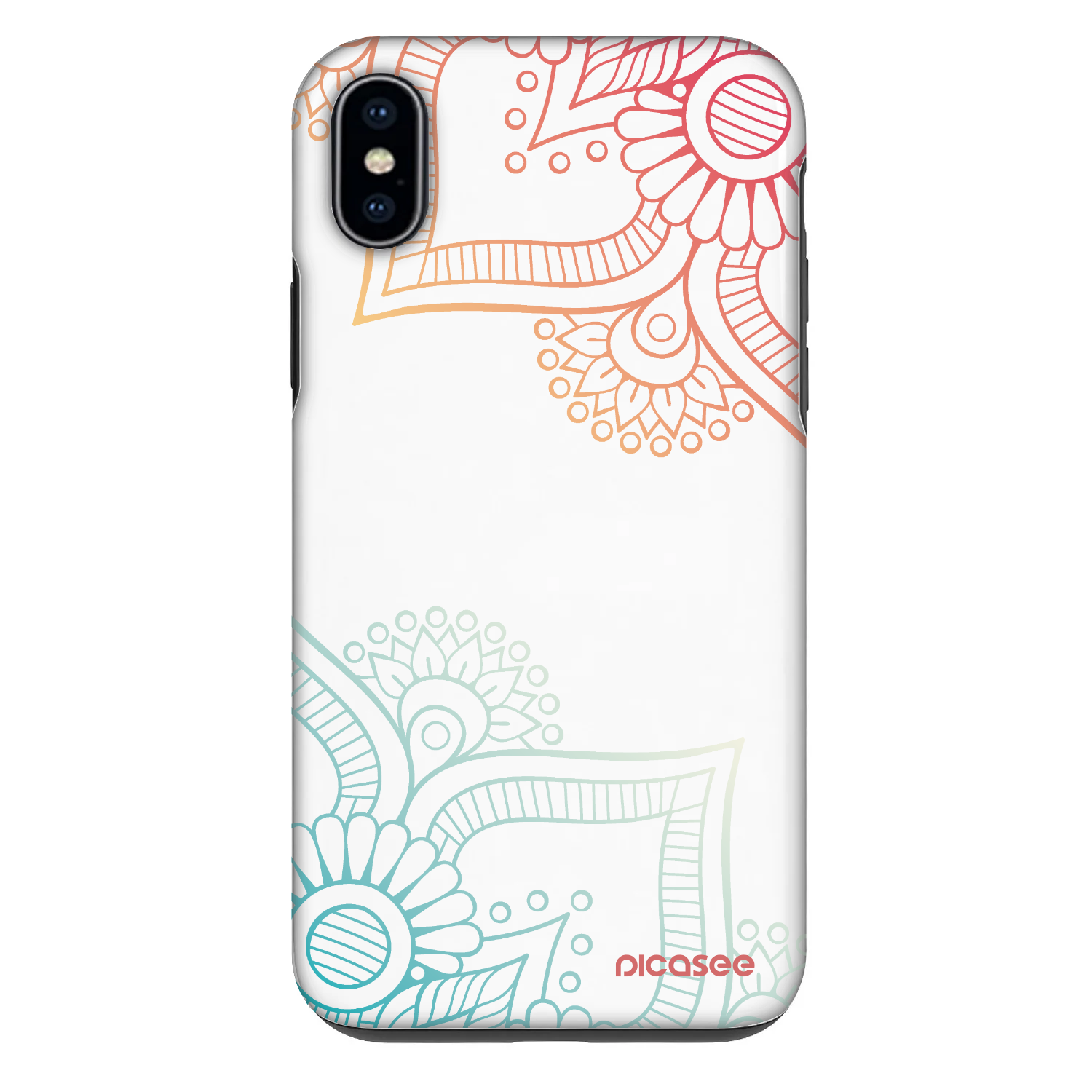 Picasee Fashion Case za Apple iPhone XS Max - Flowers pattern