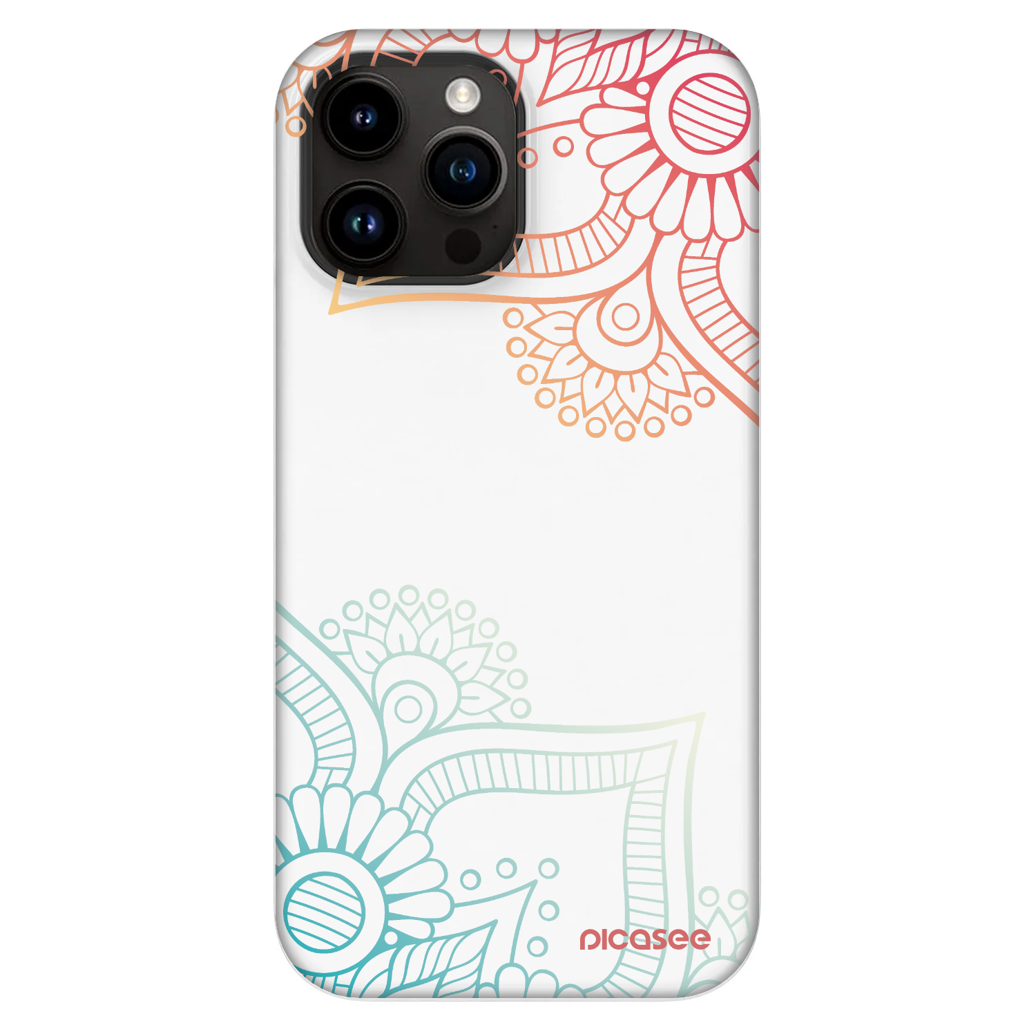 Picasee Fashion Case MagSafe za Apple iPhone 13 Pro Max - Flowers pattern
