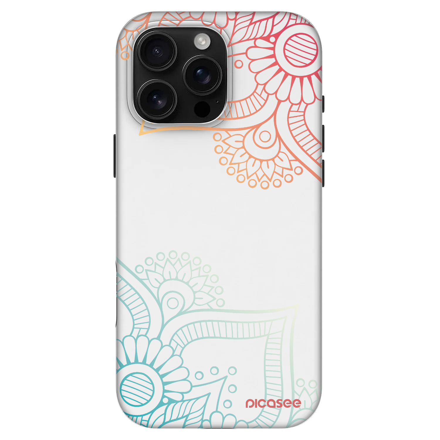 Picasee Fashion Case MagSafe za Apple iPhone 16 Pro Max - Flowers pattern