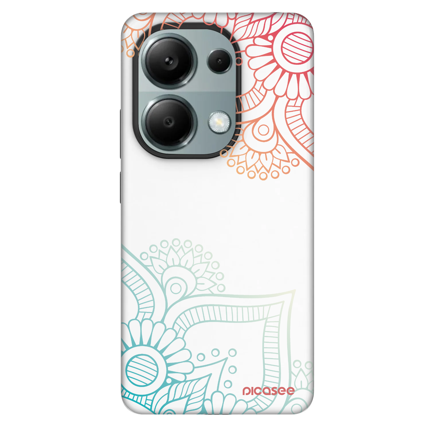Picasee Fashion Case za Xiaomi Redmi Note 13 Pro 4G - Flowers pattern