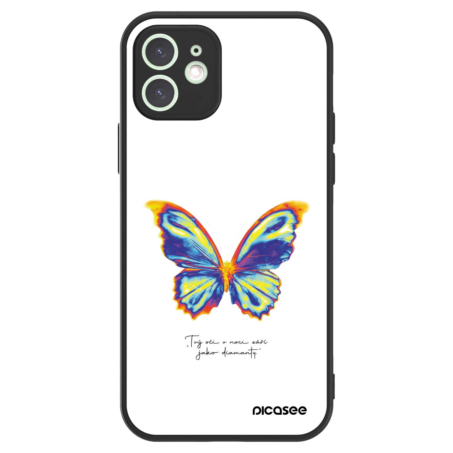 Picasee ULTIMATE CASE za Apple iPhone 12 - Diamanty White