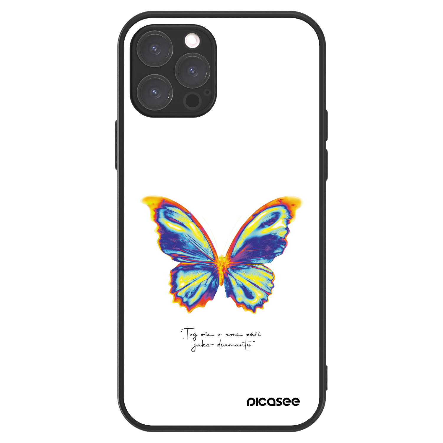Picasee ULTIMATE CASE za Apple iPhone 12 Pro - Diamanty White