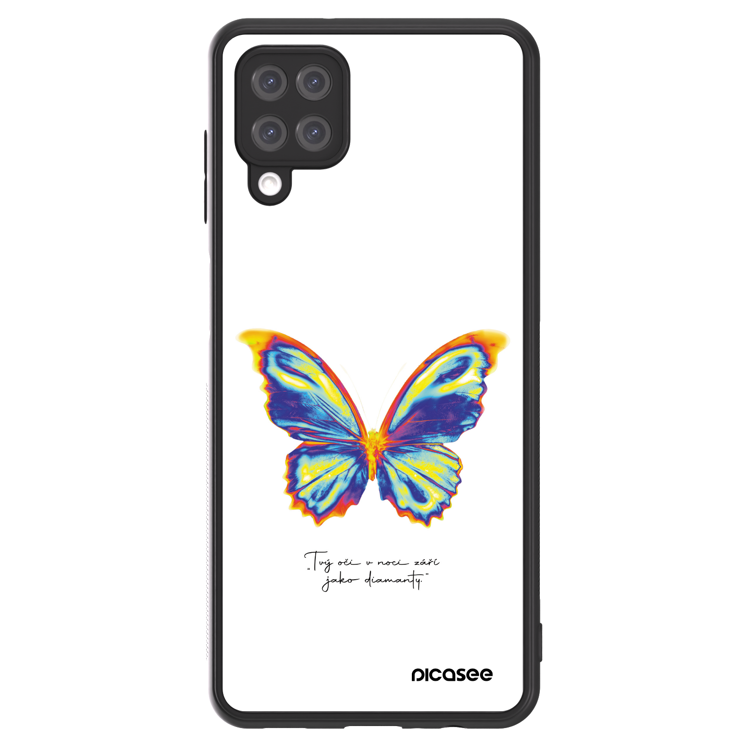 Picasee ULTIMATE CASE za Samsung Galaxy A12 A125F - Diamanty White