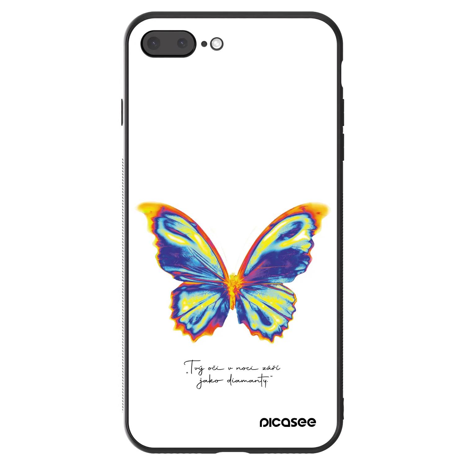 Picasee ULTIMATE CASE za Apple iPhone 7 Plus - Diamanty White