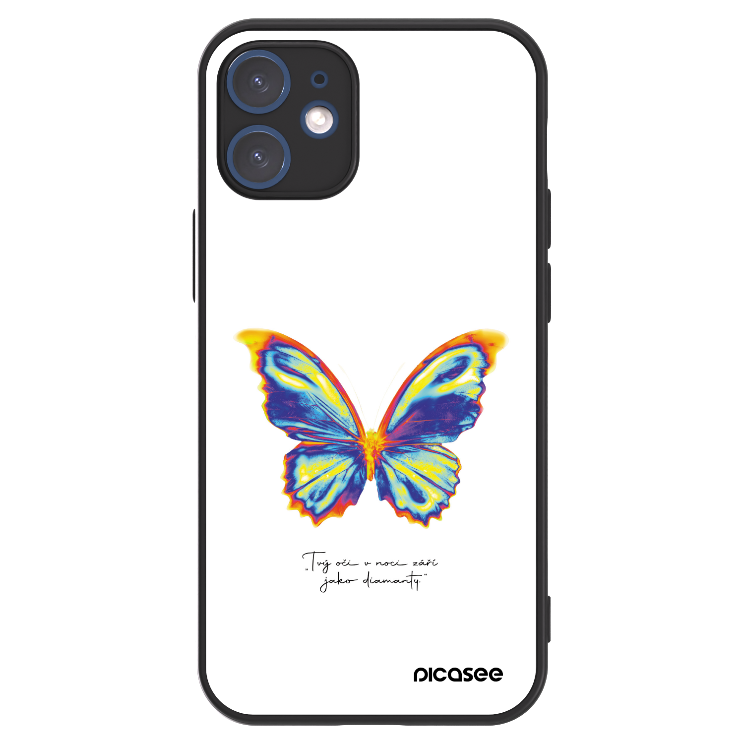 Picasee ULTIMATE CASE za Apple iPhone 12 mini - Diamanty White