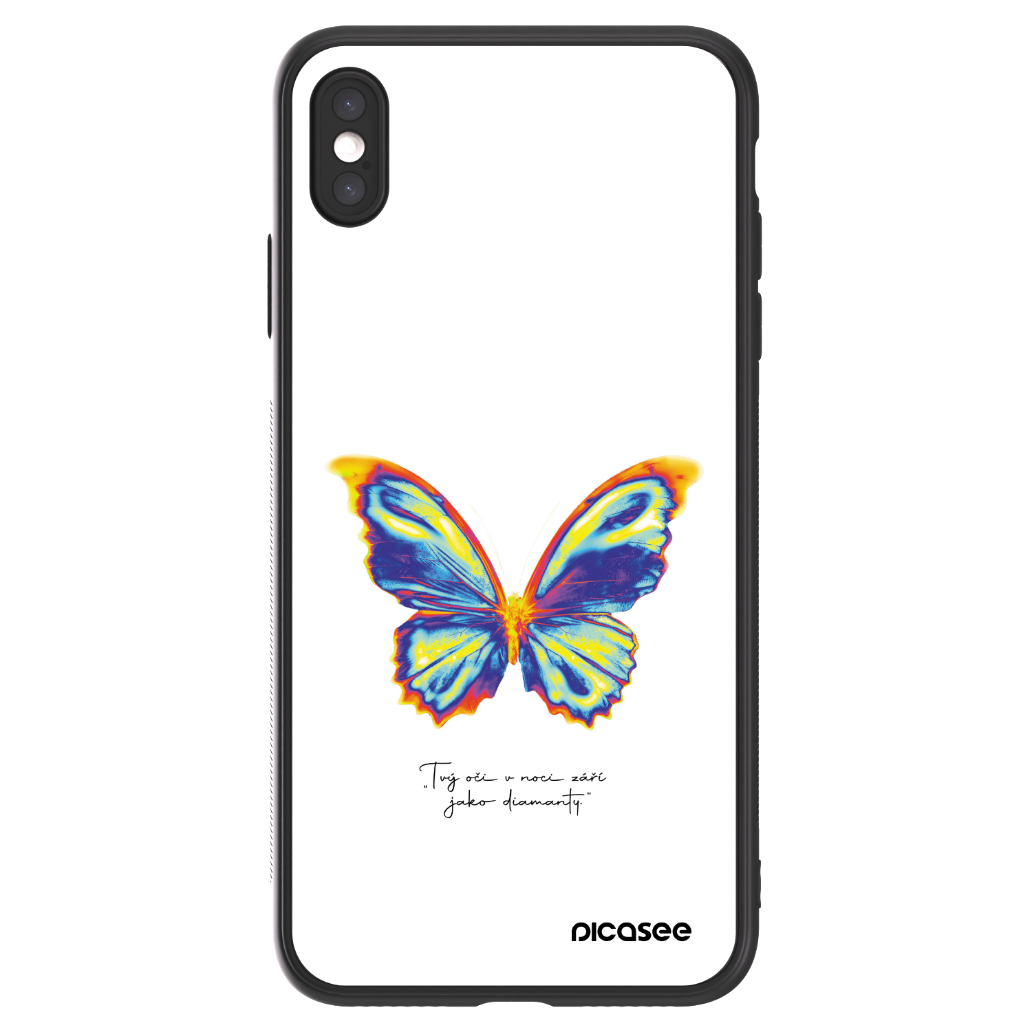 Picasee ULTIMATE CASE za Apple iPhone XS Max - Diamanty White