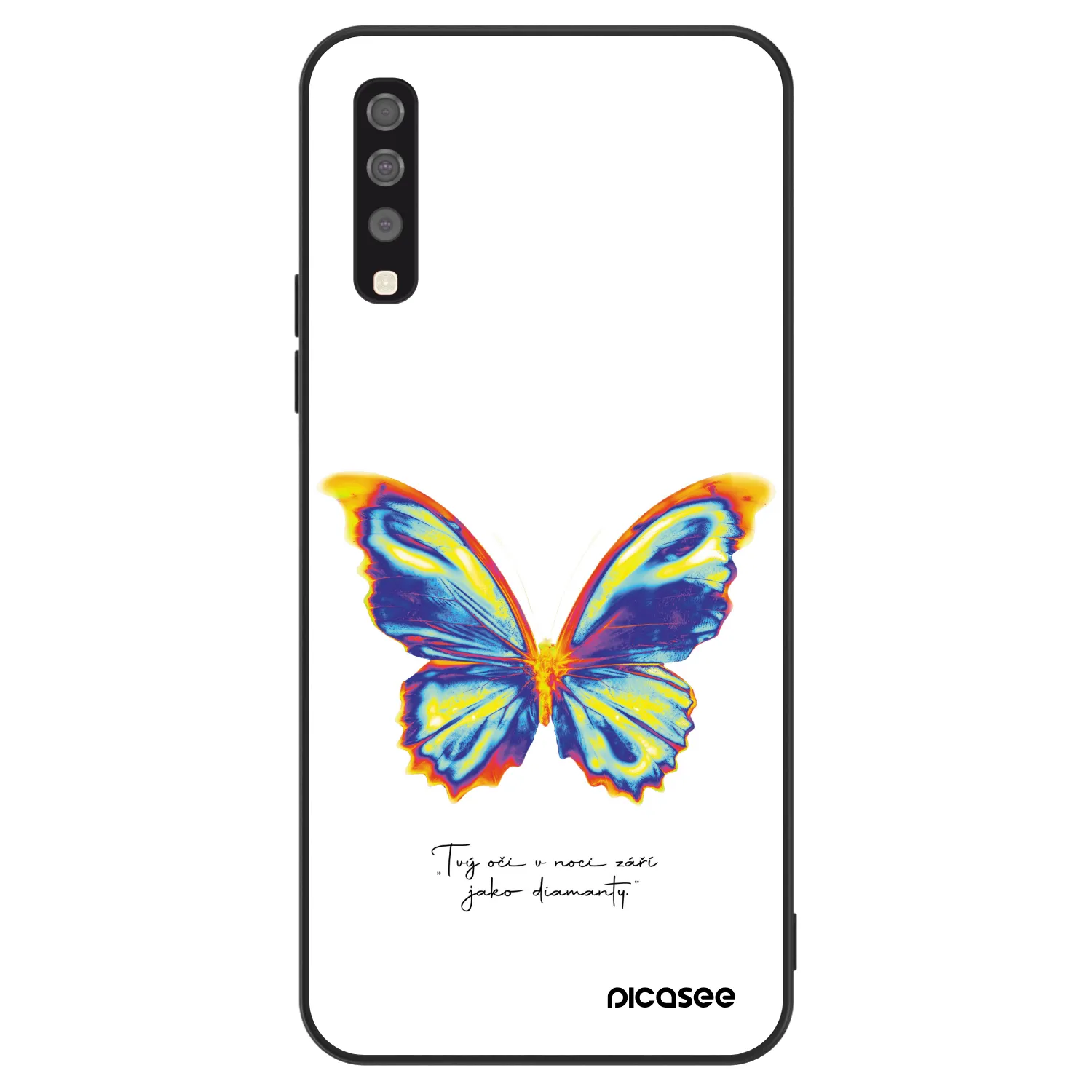 Picasee ULTIMATE CASE za Samsung Galaxy A70 A705F - Diamanty White