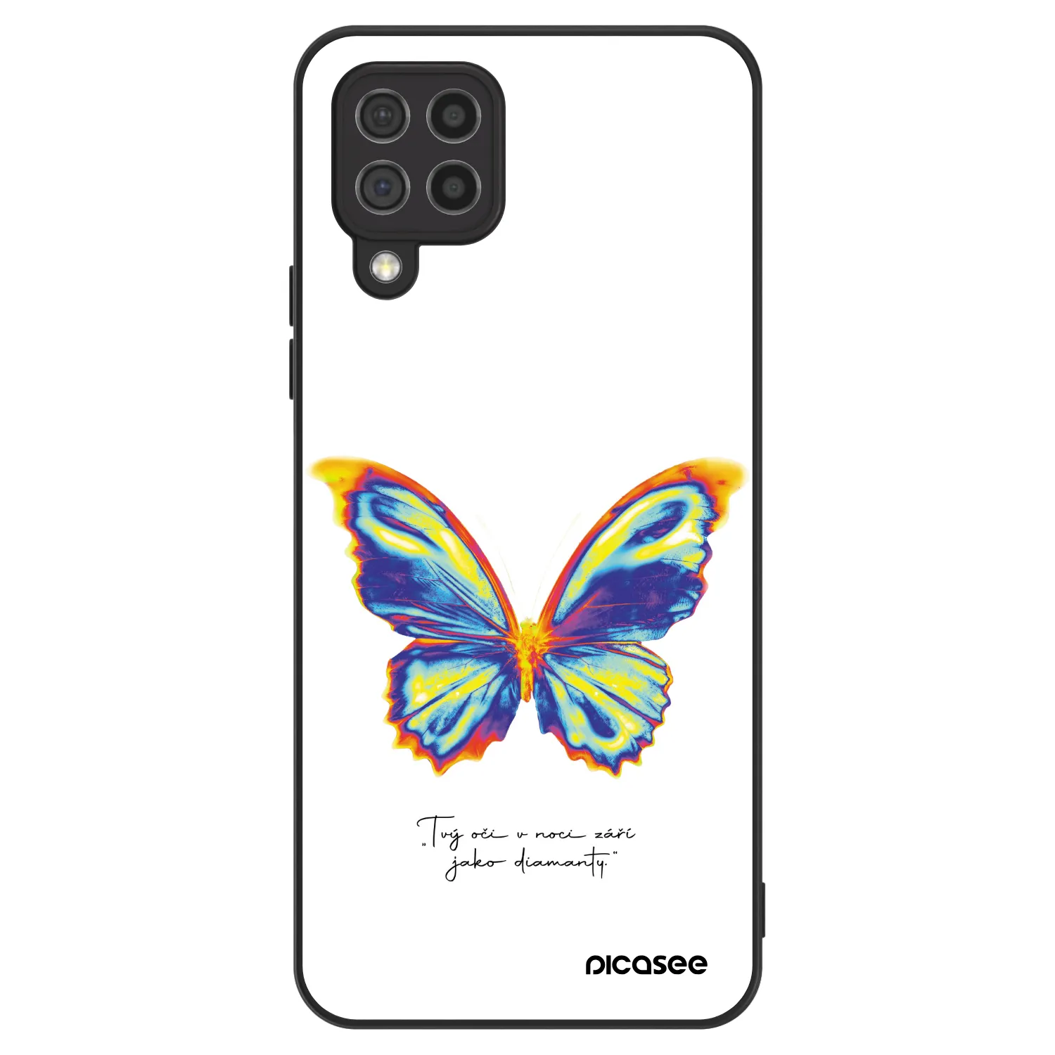 Picasee ULTIMATE CASE za Samsung Galaxy A22 A225F 4G - Diamanty White