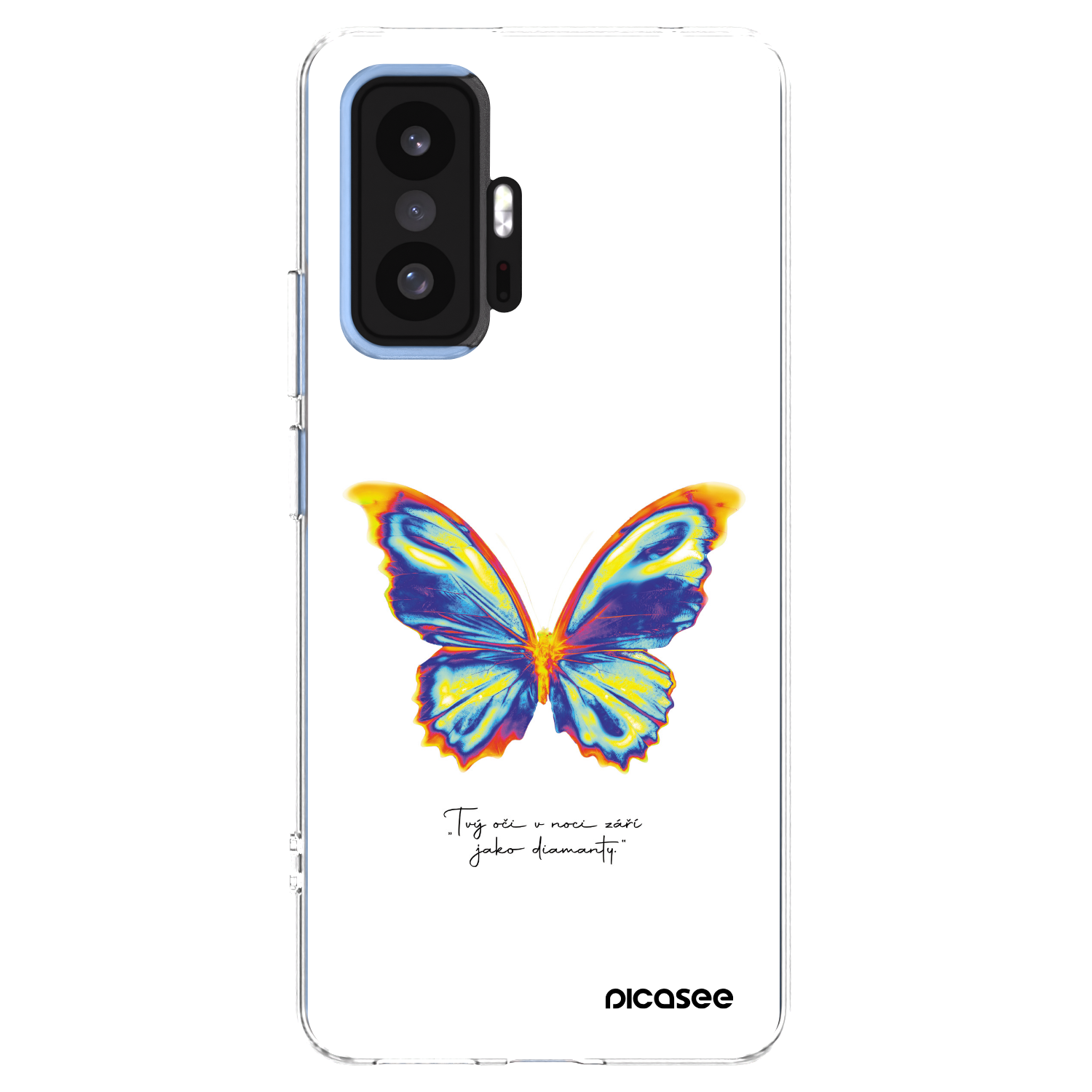 Picasee silikonska prozirna maskica za Xiaomi 11T Pro - Diamanty White