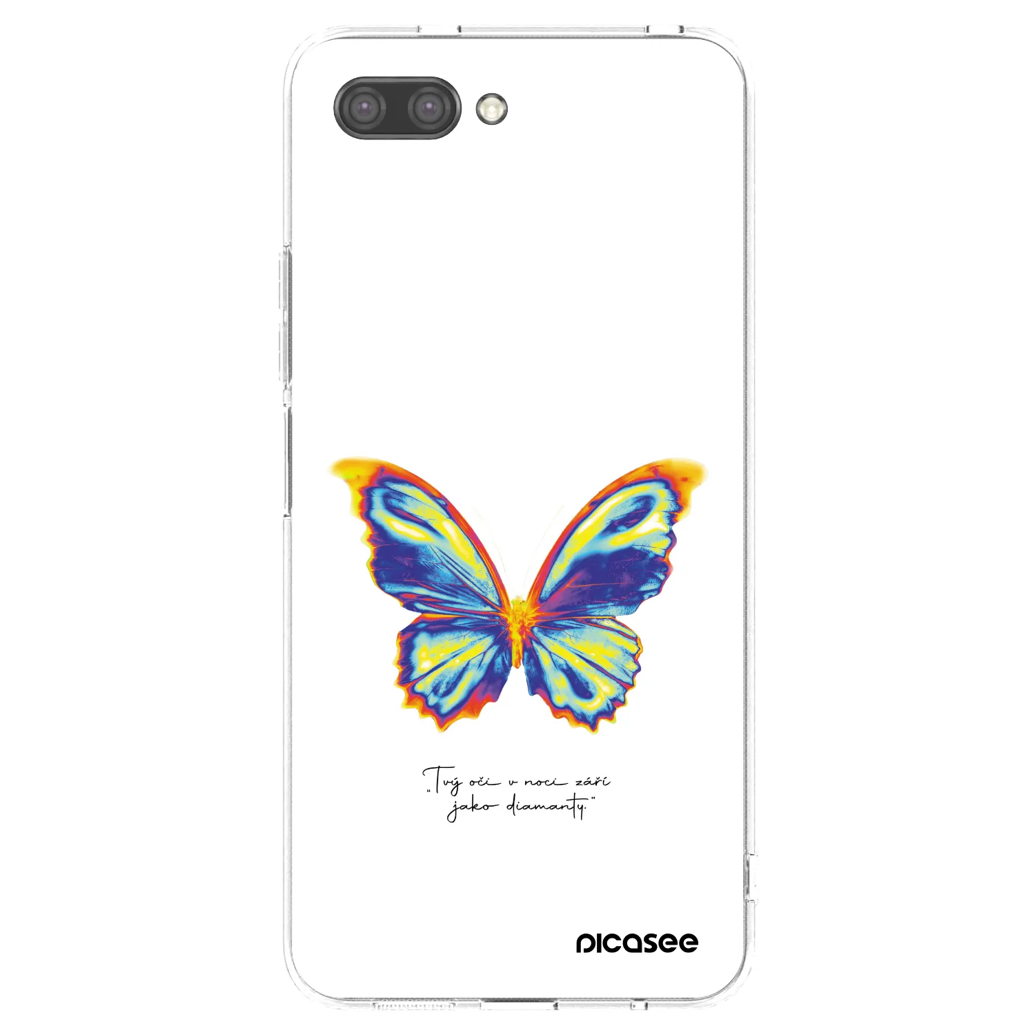 Picasee silikonska prozirna maskica za Honor 10 - Diamanty White