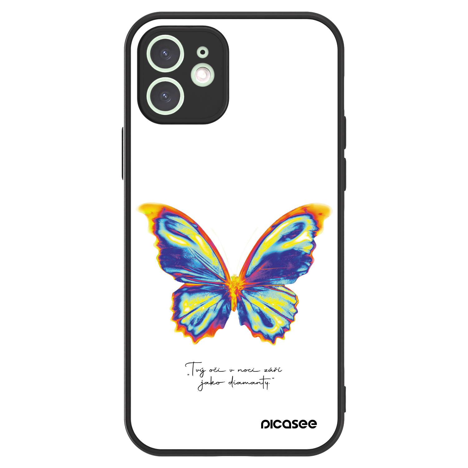 Picasee ULTIMATE CASE MagSafe za Apple iPhone 12 - Diamanty White
