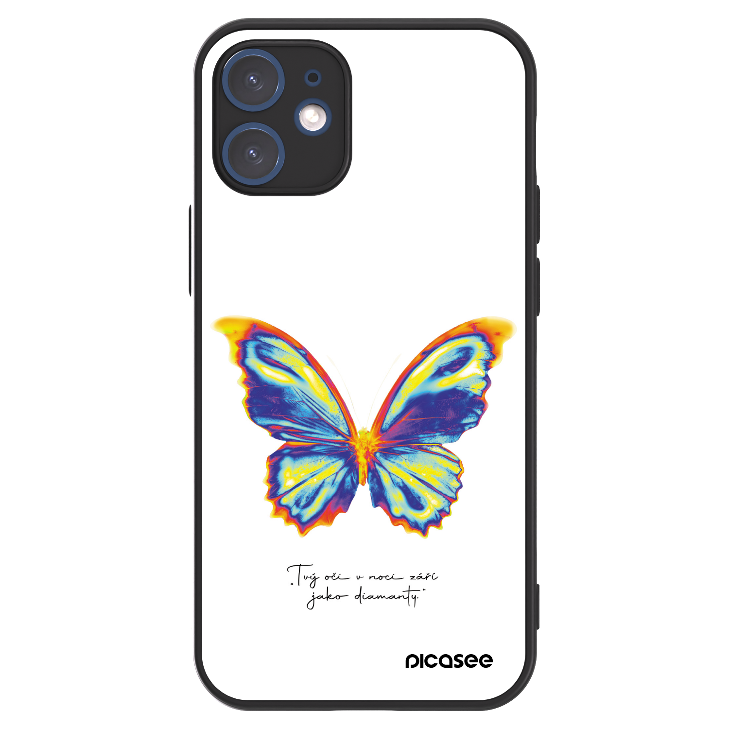 Picasee ULTIMATE CASE MagSafe za Apple iPhone 12 mini - Diamanty White