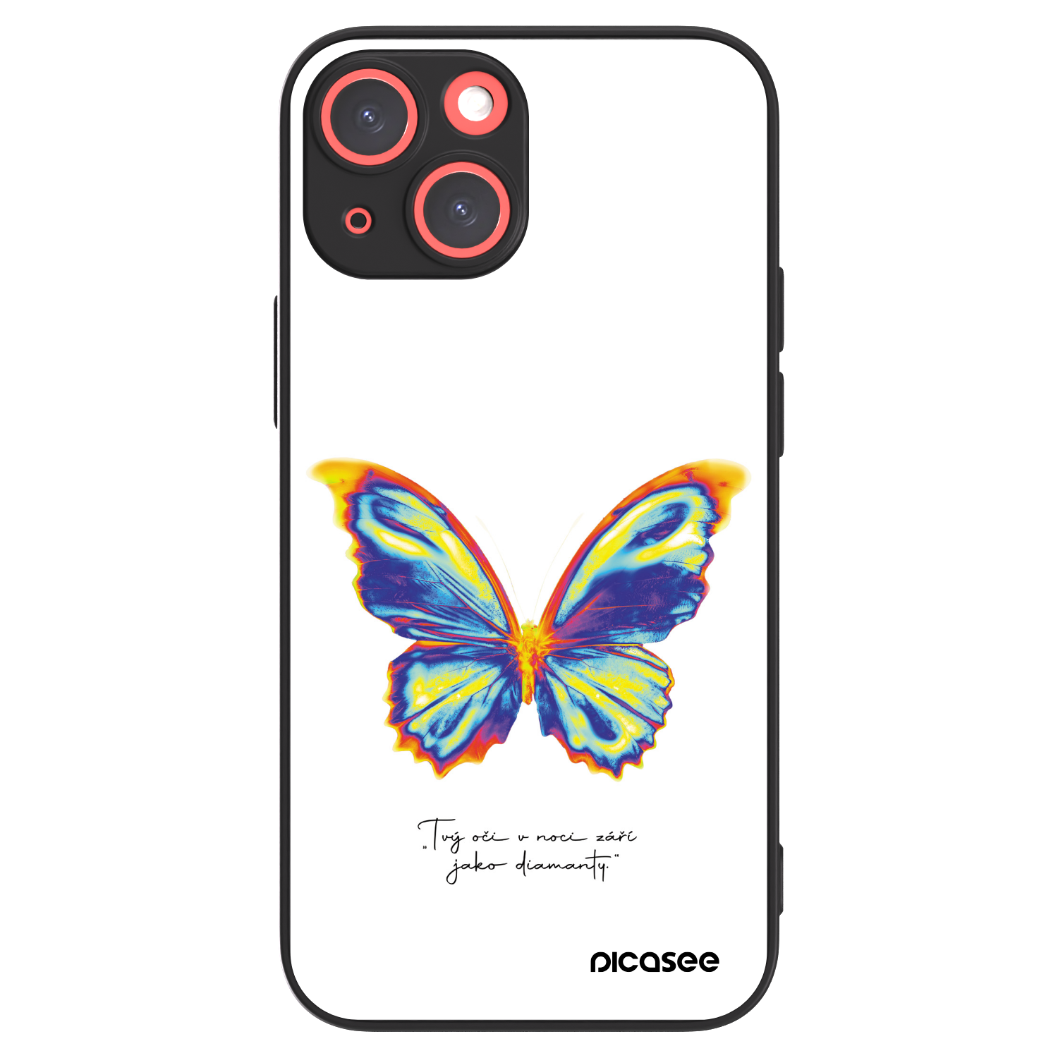 Picasee ULTIMATE CASE MagSafe za Apple iPhone 13 mini - Diamanty White