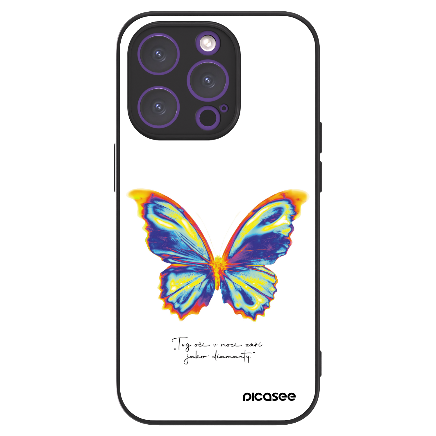 Picasee ULTIMATE CASE MagSafe za Apple iPhone 14 Pro - Diamanty White