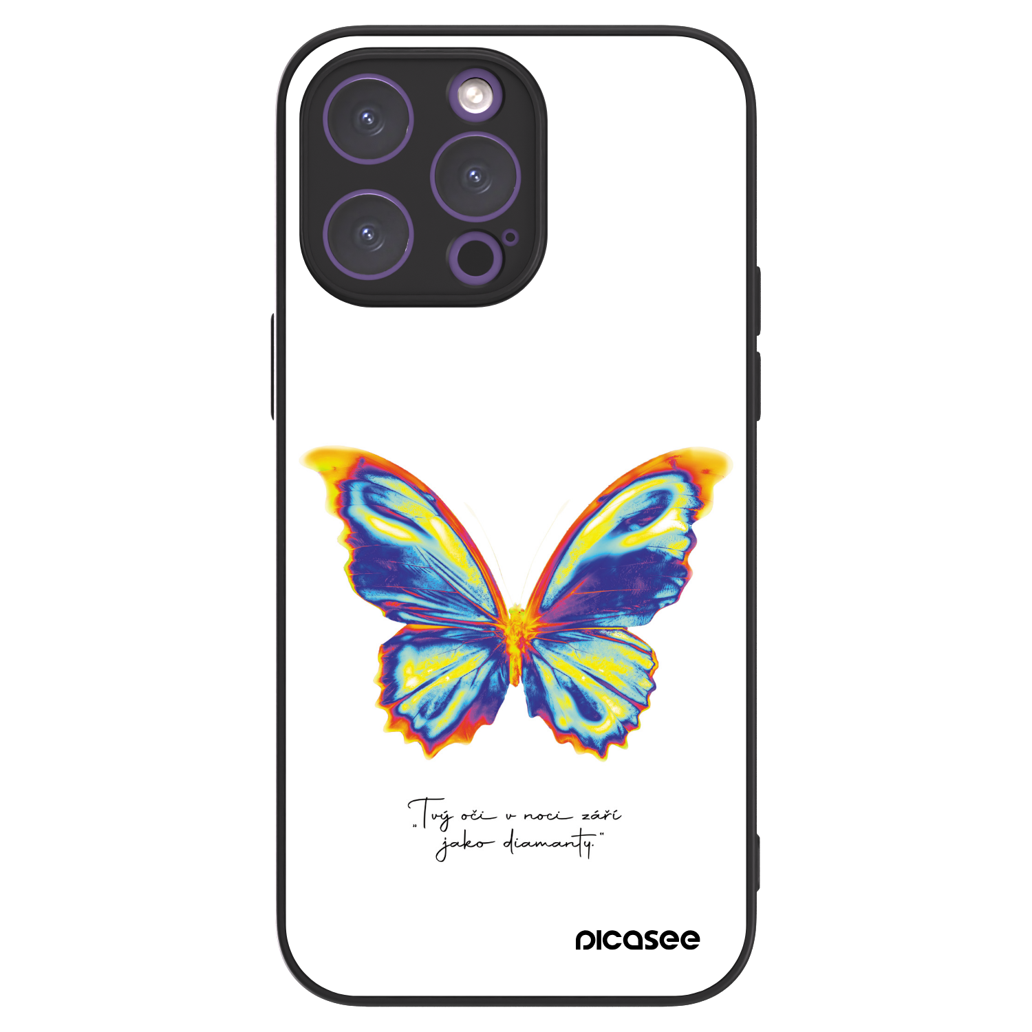 Picasee ULTIMATE CASE MagSafe za Apple iPhone 14 Pro Max - Diamanty White
