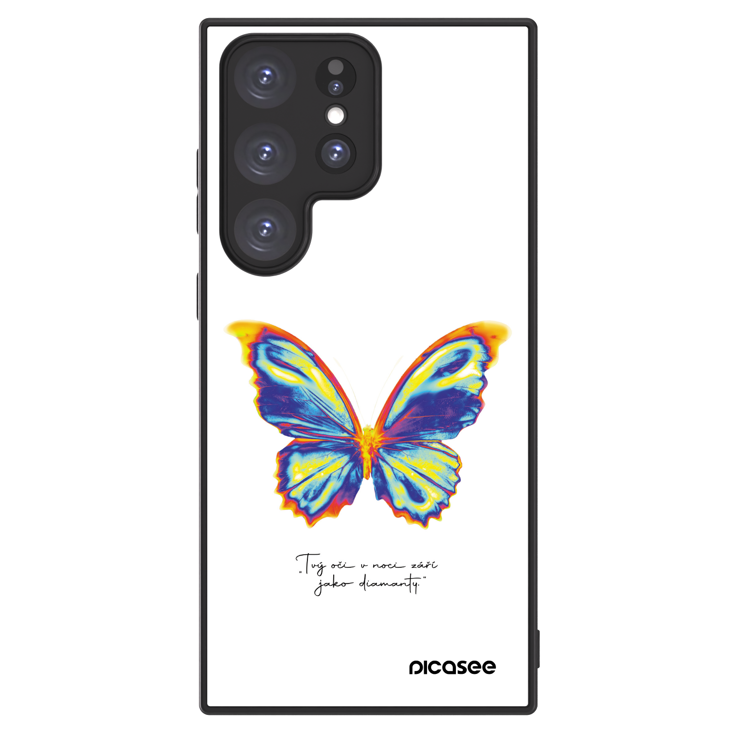 Picasee ULTIMATE CASE PowerShare za Samsung Galaxy S23 Ultra 5G - Diamanty White