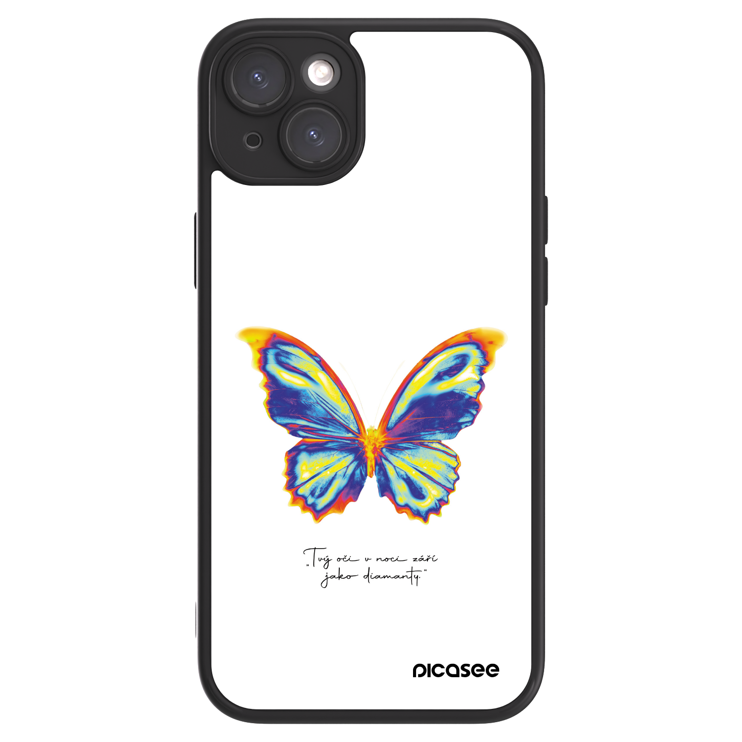 Picasee ULTIMATE CASE za Apple iPhone 15 Plus - Diamanty White